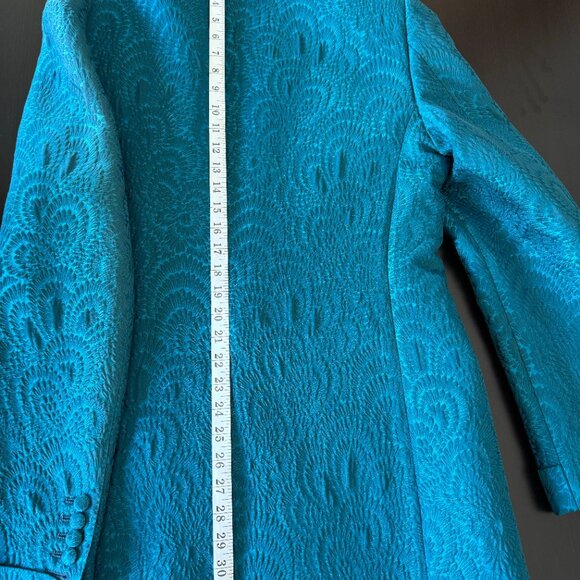 Tom Ford Blue Patterned Blazer - Picture 14 of 14